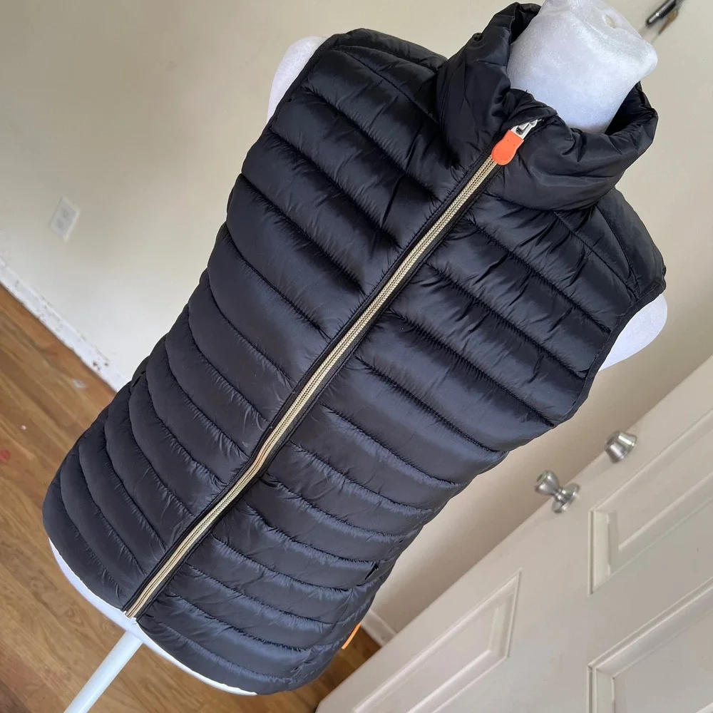 Save The Duck Kids Black Puffer Vest Ultra Light 12 Years  IRIS 17‎